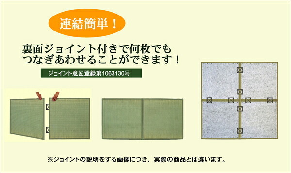 置き畳 ユニット畳 『フレア』 82×82×2.3cm 4枚(ナチュラル2枚2枚)1セット （中材:低反発ウレタン+フェルト）