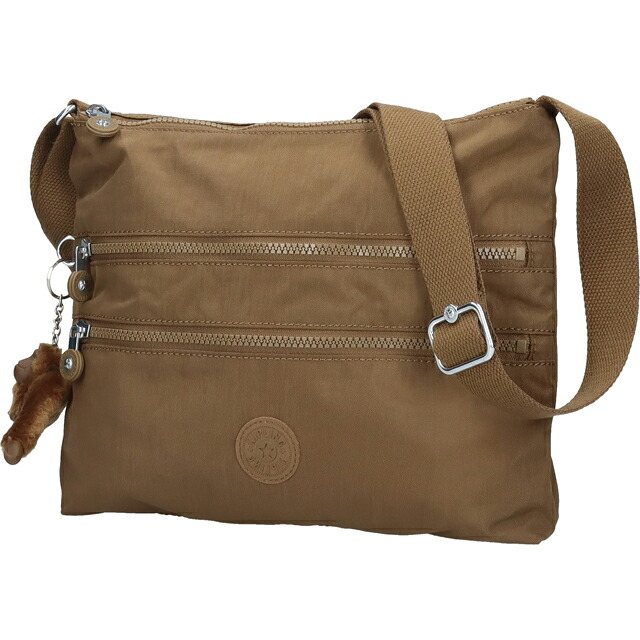キプリング ショルダーバッグ レディース ブランド Kipling アルバー K13335-1NA Smooth Khaki