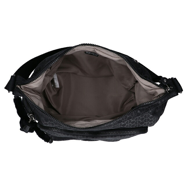 キプリング ショルダーバッグ レディース ブランド Kipling ガブ ロゴ ワンポイント 総柄 KI3945-K59 Signature Emb 黒