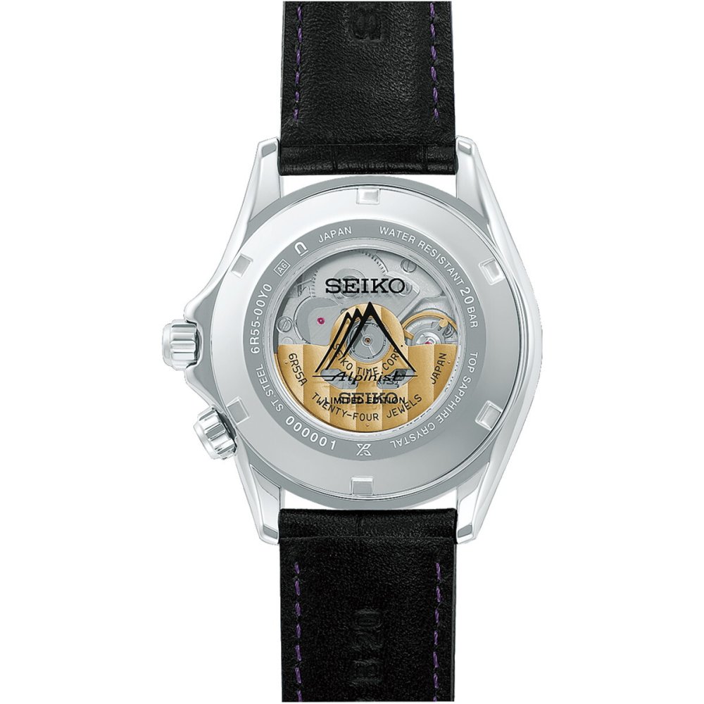 セイコー プロスペックス SEIKO PROSPEX アルピニスト メカニカル 自動巻き セイコー創業145周年記念限定 コアショップ限定 腕時計 江戸紫 HBC006J【2026 新作】