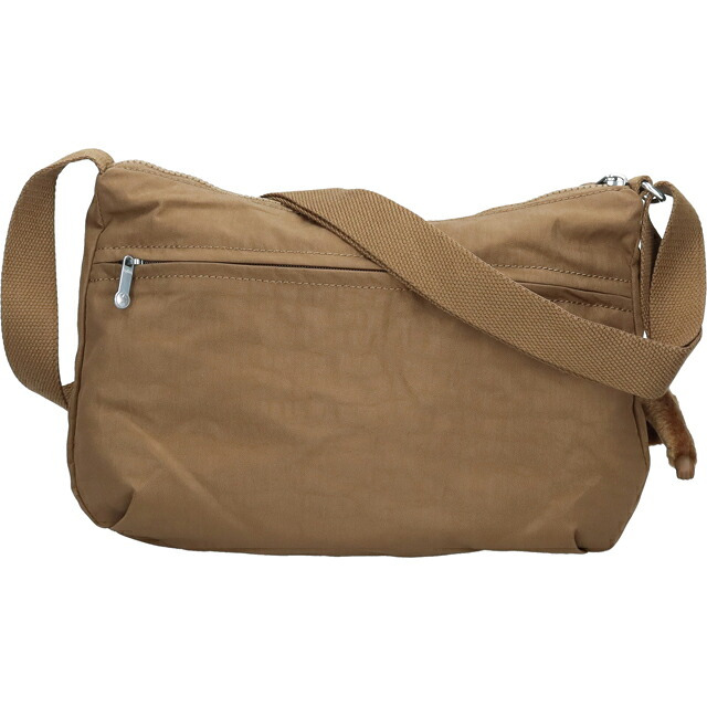 キプリング ショルダーバッグ レディース ブランド Kipling イゼラ ロゴ ワンポイント 無地 K02144-1NA Smooth Khaki