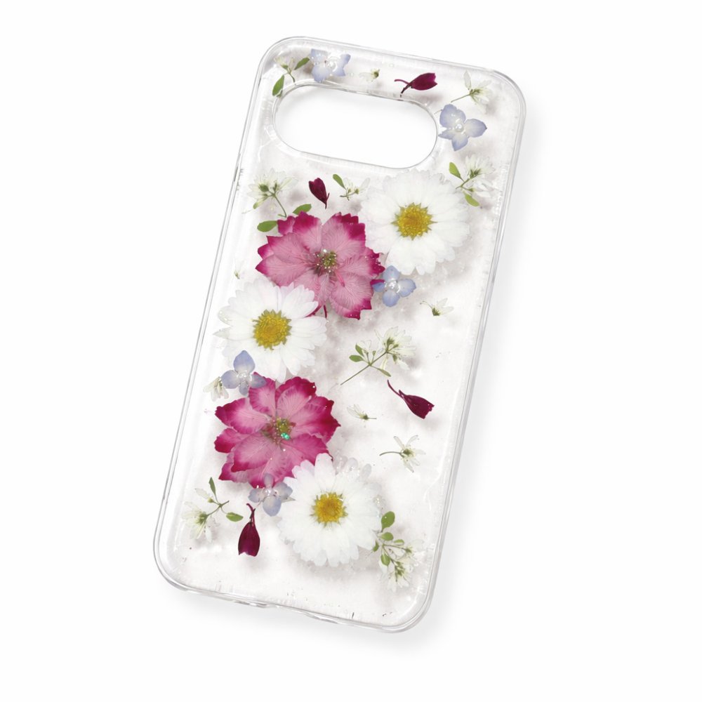 【ほぼ全機種対応スマホケース❁】押し花スマホケース NO.521（着日指定不可） 押し花＆レジン iPhone/Xperia/AQUOS/Galaxy他