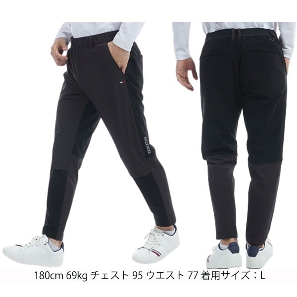 トミーヒルフィガー ゴルフ メンズ ハイブリッド スウェットパンツ TOMMY HILFIGER GOLF THMA491 秋冬モデル お誕生日祝い お祝い 記念品 お父さん 父の日 彼氏 男性 30代 40代 50代 60代  還暦祝い 敬老の日 人気プレゼント プレゼント