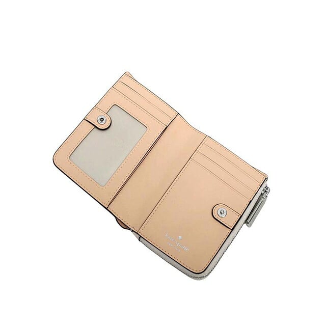ケイトスペード KATE SPADE 二つ折り財布 二折財布スモール Lジップウォレット KN764-651 レディースピンク
