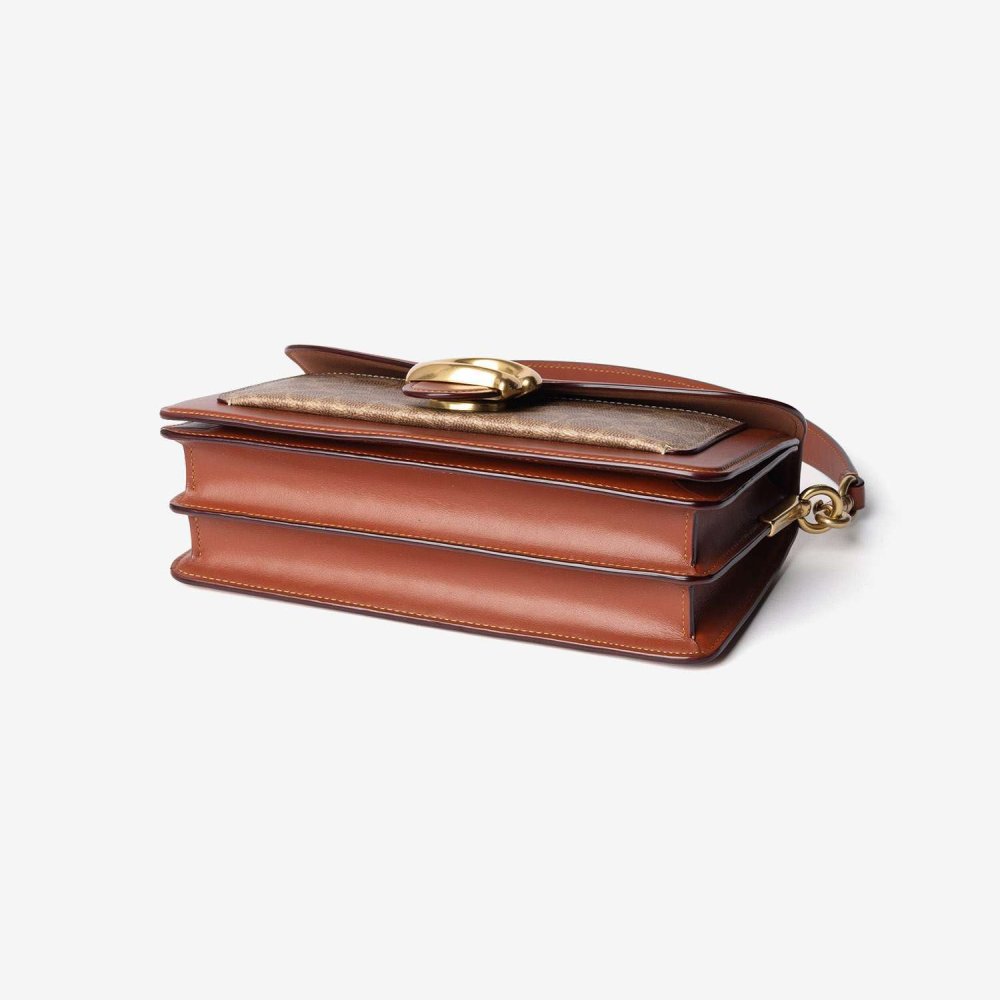 コーチ COACH TABBY SHOULDER BAG 26 タビー ショルダーバッグ シグネチャー キャンバス CI032 ハンドバッグ レディース バッグ