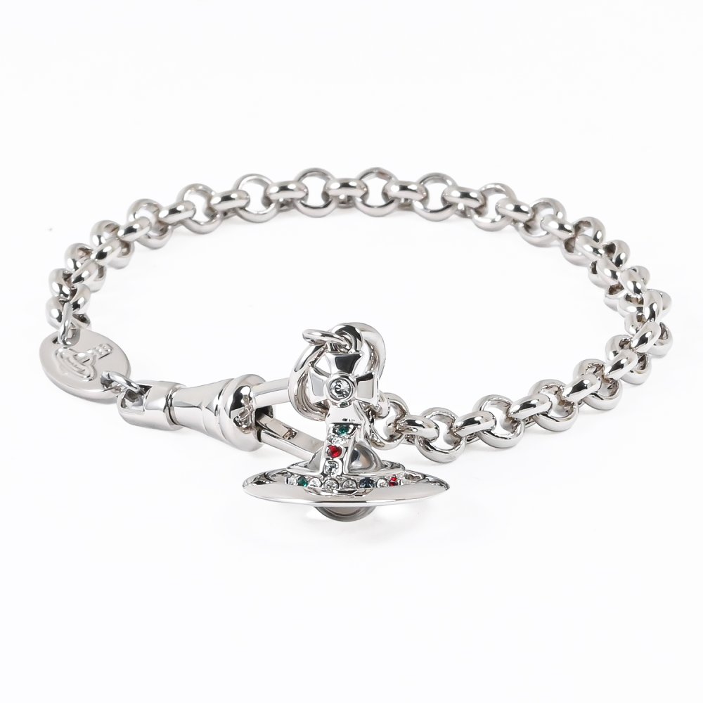 ヴィヴィアンウエストウッド Vivienne Westwood ブレスレット バングル NEW PETITE ORB レディース シルバー 6102005702P019 CN ジュエリー 送別会 誕生日 結婚祝い 結婚式 彼氏 息子 夫 男性 高級 父の日 母の日【スペシャルラッピング660円(別売り)】 即日発送 彼氏 財布 バレンタイン
