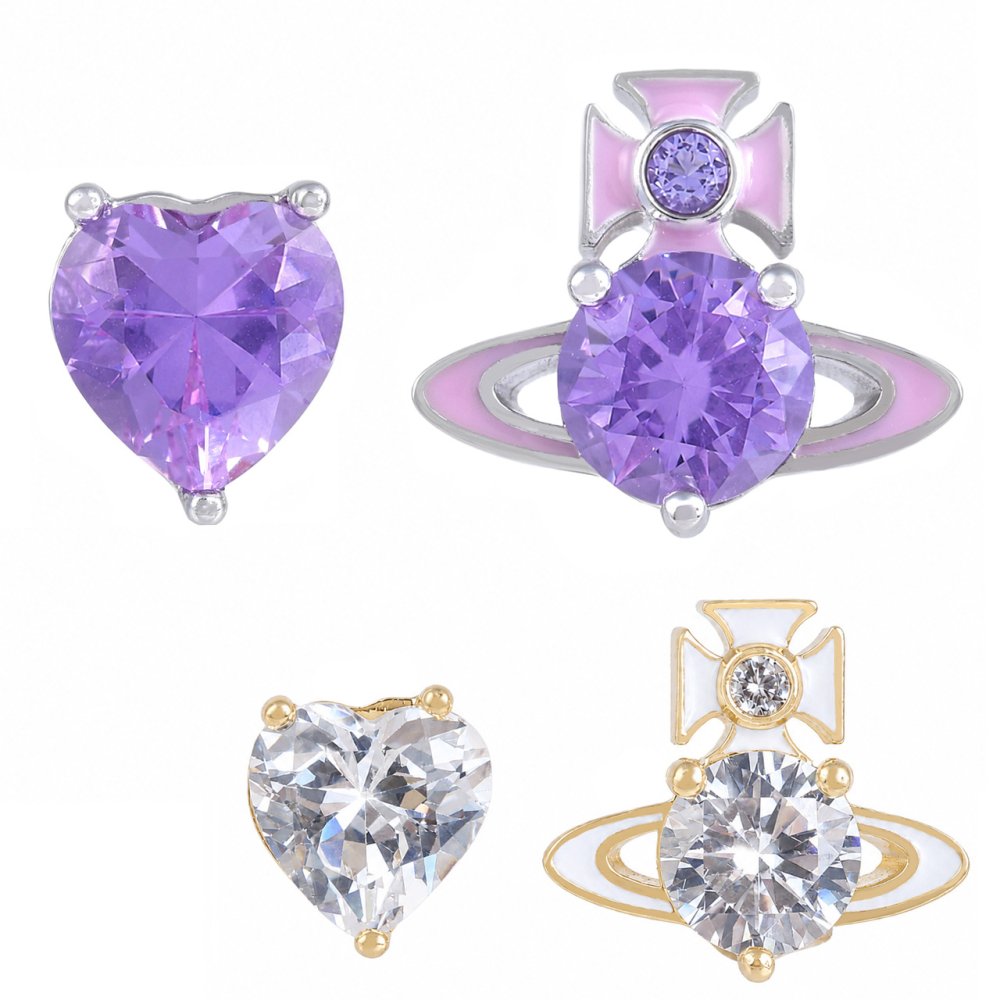 ヴィヴィアンウエストウッド ピアス レディース 女性用 オーブ ハート アクセサリー 両耳用 Vivienne Westwood ミリーピアス 62010383 選べる2色 【2026年春夏新作】 【ラッピング無料 誕生日 お祝い プレゼント ギフト 贈り物】