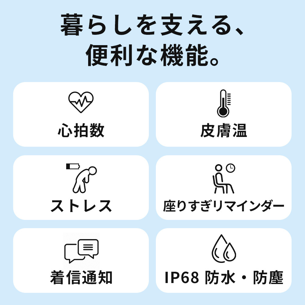  【AI健康分析】 スクリーンレス スマートウォッチ スマートバンド 画面なし SmartWatch AI分析 ヘルスケアバンド フィットネストラッカー 軽量 つけ心地抜群 着信通知 長持ち 大容量バッテリー 最大25日間持続 GPS内蔵 睡眠測定 心拍数測定 IP68防水 Bluetooth6.0 Android/iOS対応