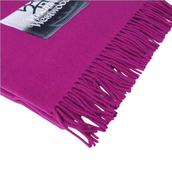 ヴィヴィアンウエストウッド VIVIENNE WESTWOOD マフラー NURIA STOLE 8103013J-W010X-G410-FUCHSIA ユニセックス フーシャ