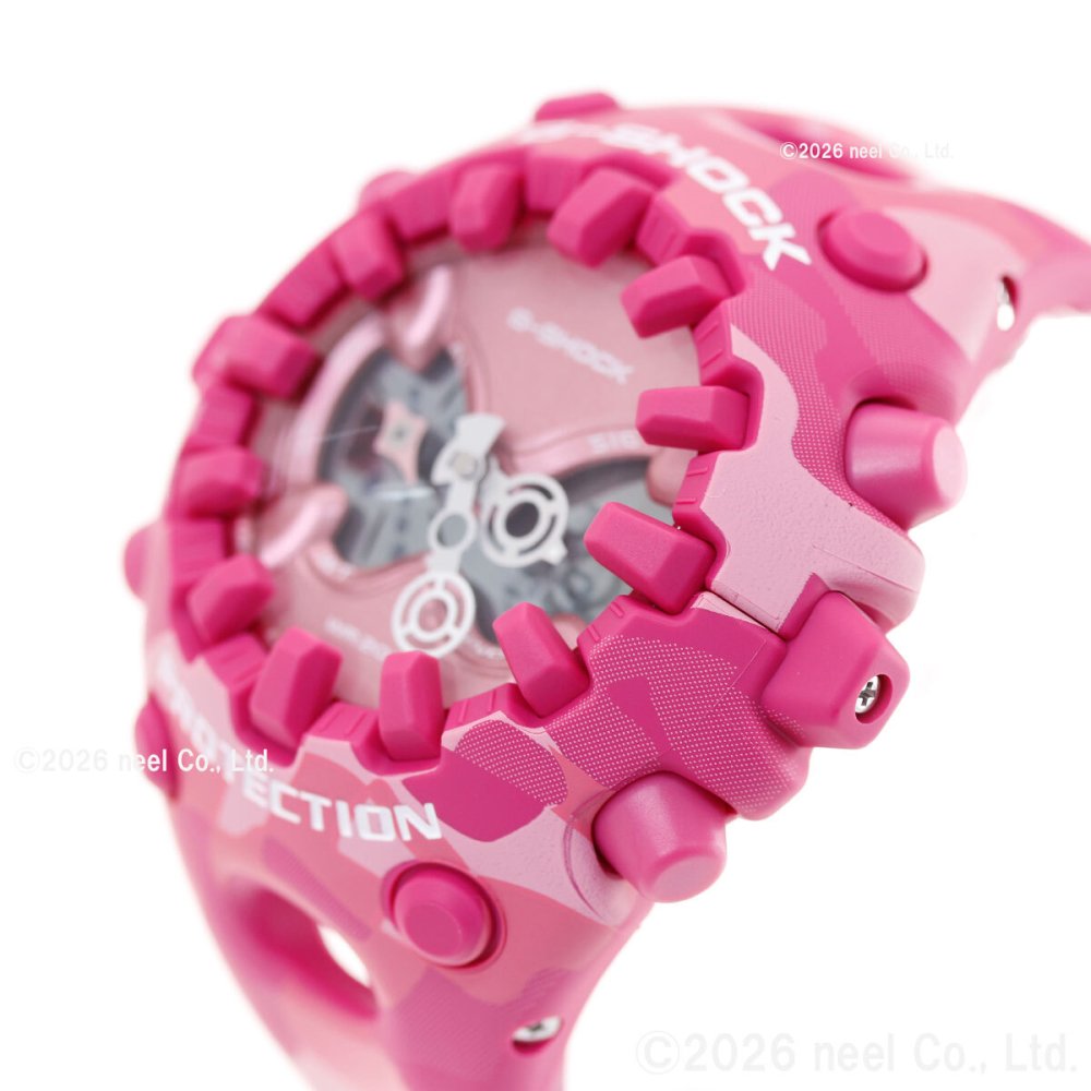 G-SHOCK カシオ Gショック CASIO アナデジ 限定モデル 腕時計 メンズ GA-V01CMG-4AJF BOLD CAMO Series COLOR CAMO ピンク【2026 新作】