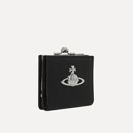 【無料ラッピング】 ヴィヴィアン ウエストウッド Vivienne Westwood 財布 折財布 Bifold Clasp 口金 ブラック ブランド 正規品 新品 ギフト プレゼント 人気 おすすめ 誕生日 記念日 クリスマス 送料無料 vwt522421
