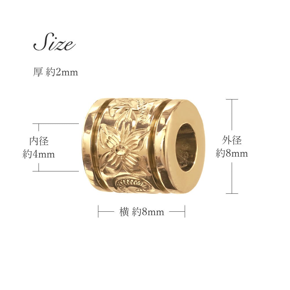 金属アレルギー対応 ペアペンダントトップ ハワイアンジュエリー 純チタン ゴールドカラー ペアペンダントトップ 誕生石 チューブ Sサイズ Lサイズ チェーン別売り イオンプレーティング カップル プレゼント ハロウィン 【品番：TIP401SLP-Y】