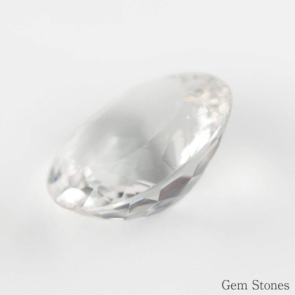  最高品質 ホワイトトパーズ 40.998ct ルース 宝石 裸石  透明 クリア トパーズ オリジナル ジュエリー ギフト
