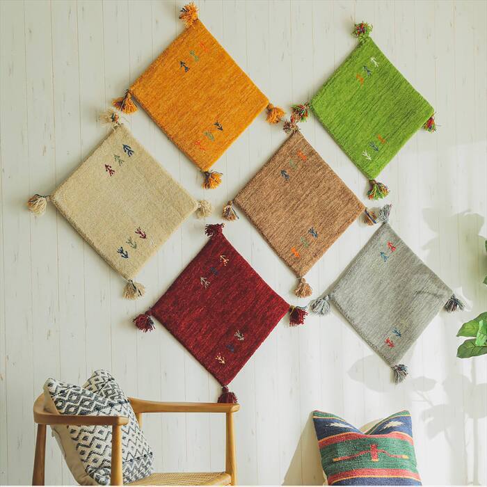 ラグ カーペット マット 玄関 玄関マット おしゃれ 40x60cm シンプルギャッベマット HOT対応 アヤカ 北欧 モダン シンプル デザイン かわいい かっこいい ギャッベ インド製 ホット 床暖 OK 送料無料 手織り 肌触り