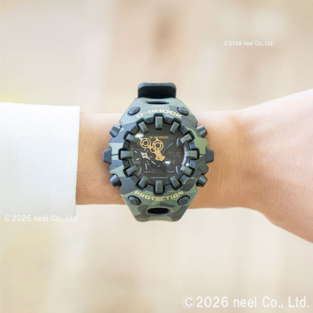 G-SHOCK カシオ Gショック CASIO アナデジ 限定モデル 腕時計 メンズ GA-V01CMG-3AJF TRANSPARENT PACK【2026 新作】