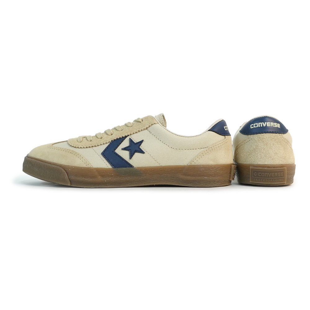 コンバース CONVERSE スニーカー メンズ レディース ローカット ロードクラシック SK OX ベージュ/ネイビー ROADCLASSIC SK