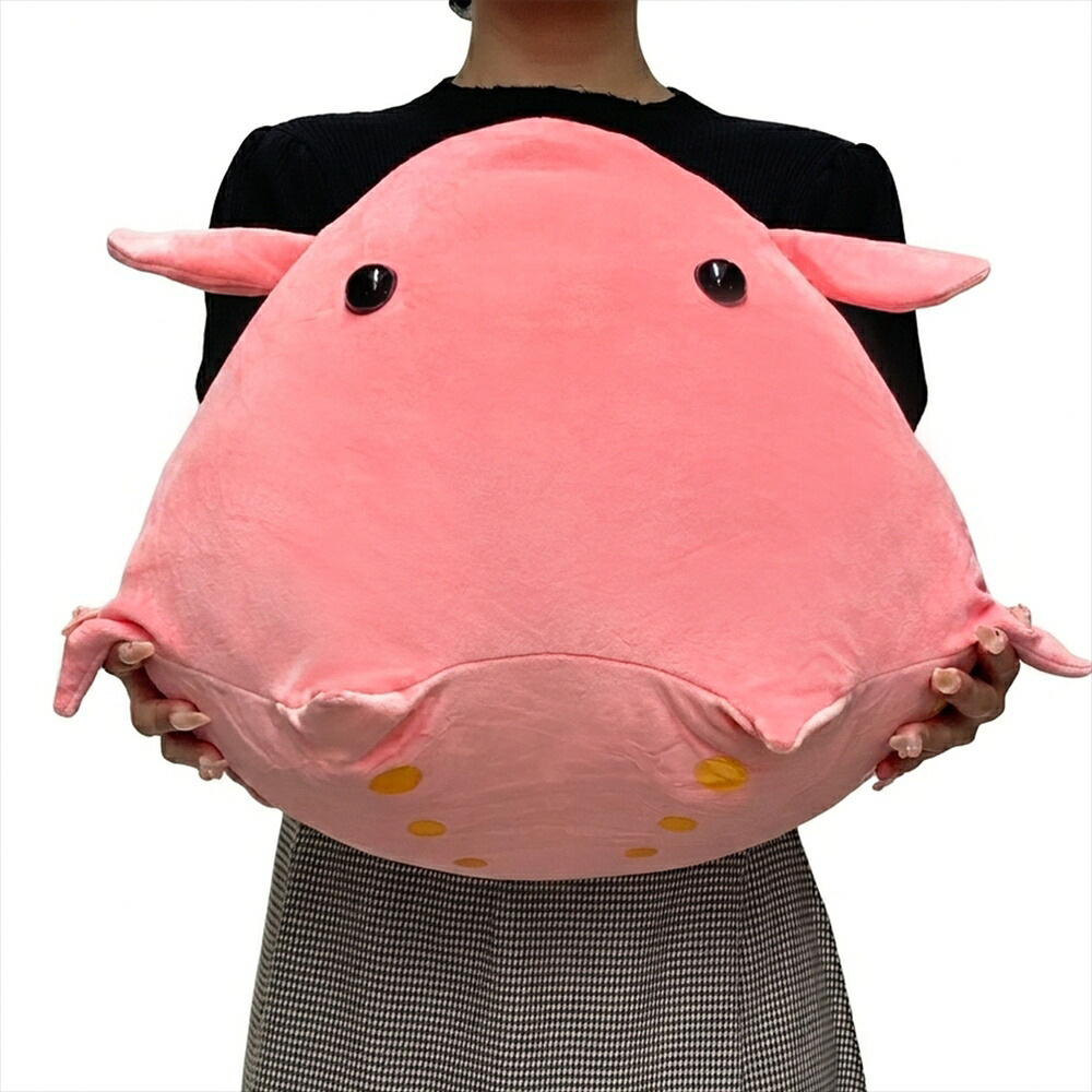 【ラッピング無料】めんだこ ぬいぐるみ 特大 XL 50cm メンダコ もちもち ふわふわ 抱き枕 クッション 深海生物 ギフト アニメ 映画 
