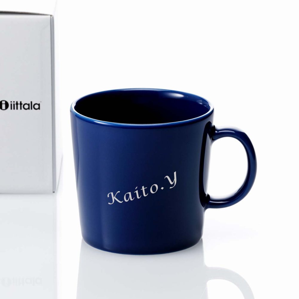 Ittala イッタラ ティーマ マグ 400ml ヴィンテージブルー 名入れ彫刻代込み 誕生日 記念日 プレゼント 名前 彫刻 刻印 サプライズ ノベルティ 母の日 父の日 記念品 法人記念品 クリスマス マグカップ 敬老の日 耐熱 レンジOK オーブンOK 北欧 シンプル