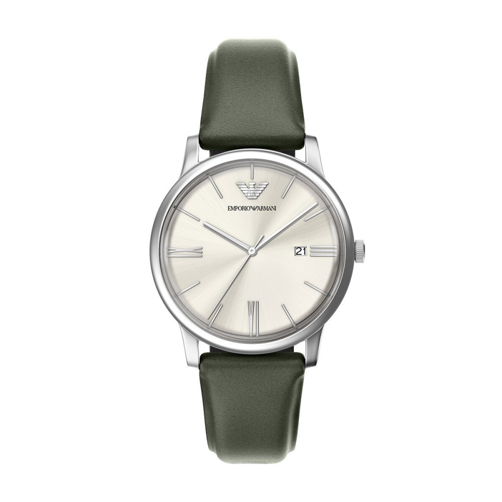 エンポリオアルマーニ EMPORIO ARMANI 腕時計 メンズ レザー AR11811【2026 新作】