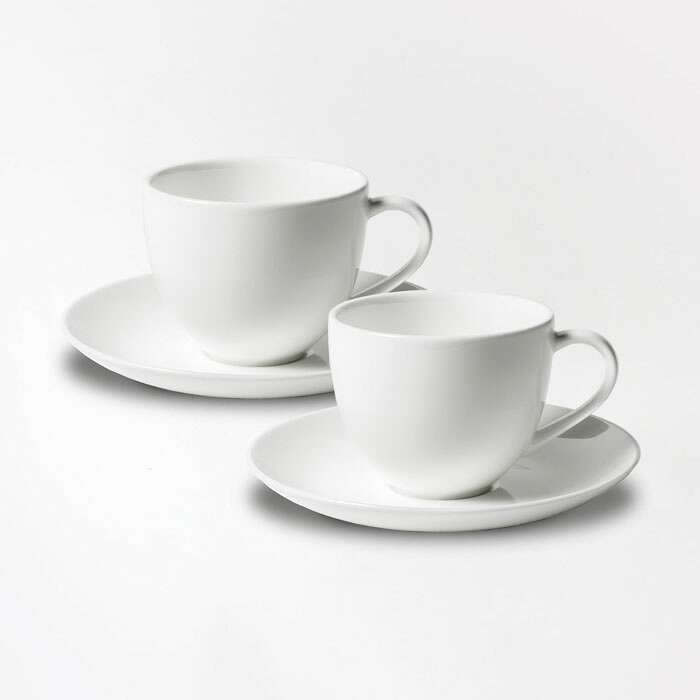 ペアアメリカンコーヒーカップ＆ソーサー 〈1890Y-CC07〉 柳宗理 ボーンチャイナシリーズ NIKKO 洋 食器 ペア碗皿 r8d 電子レンジ対応 食洗機対応