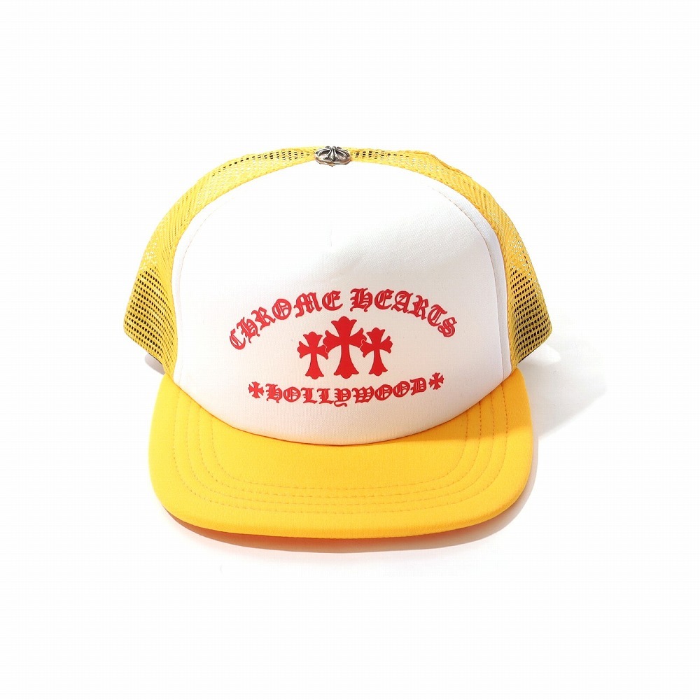【ラッピング無料】CHROME HEARTS クロムハーツ Hat Pro Trucker Cap King Cemetery Cross トラッカーキャップ スナップバック 帽子 ギフト 誕生日 プレゼント 
