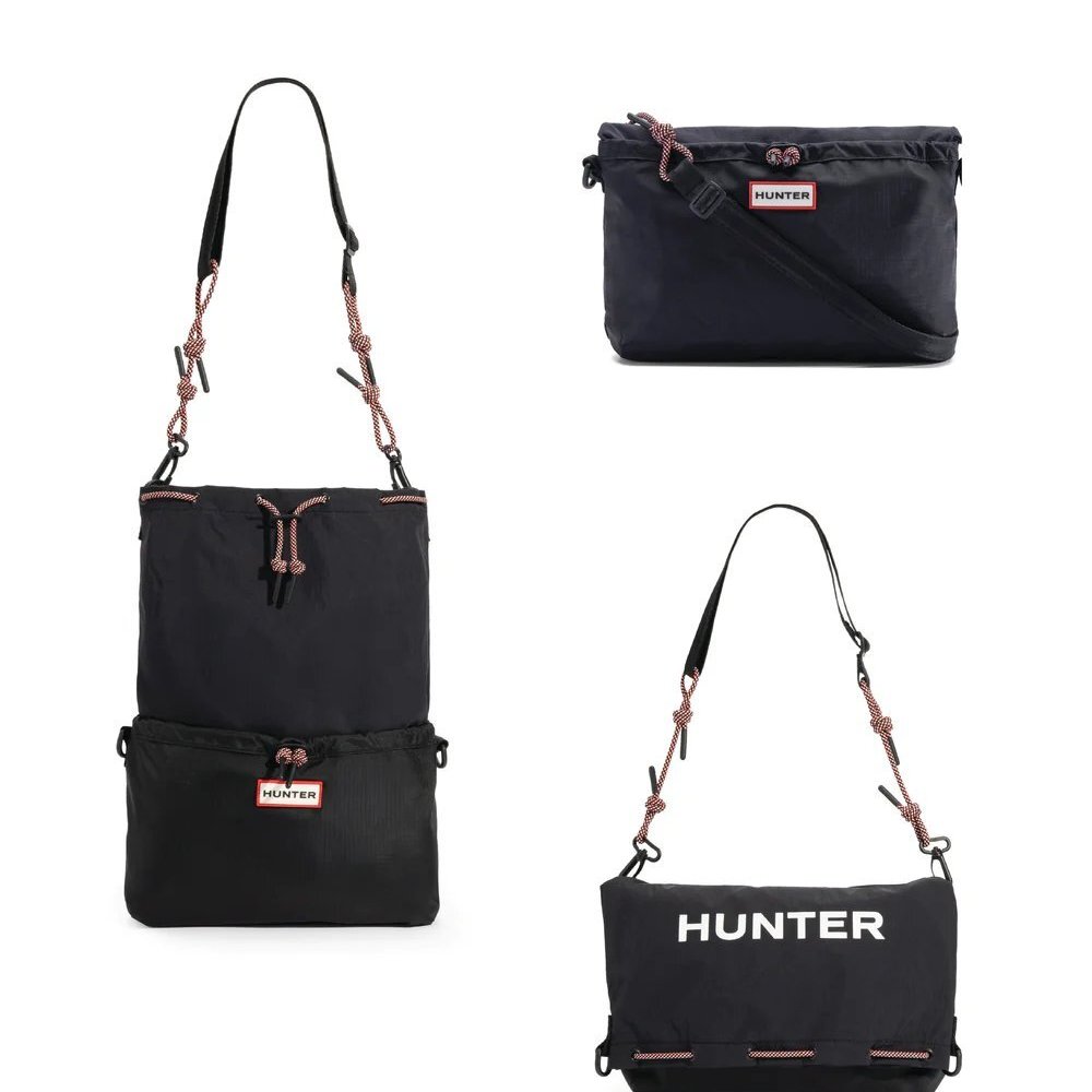 ハンター ショルダーバッグ トートバッグ HUNTER トラベル マルチファンクション サコッシュ 軽量 撥水 旅行 2WAY UBX7124NRS
