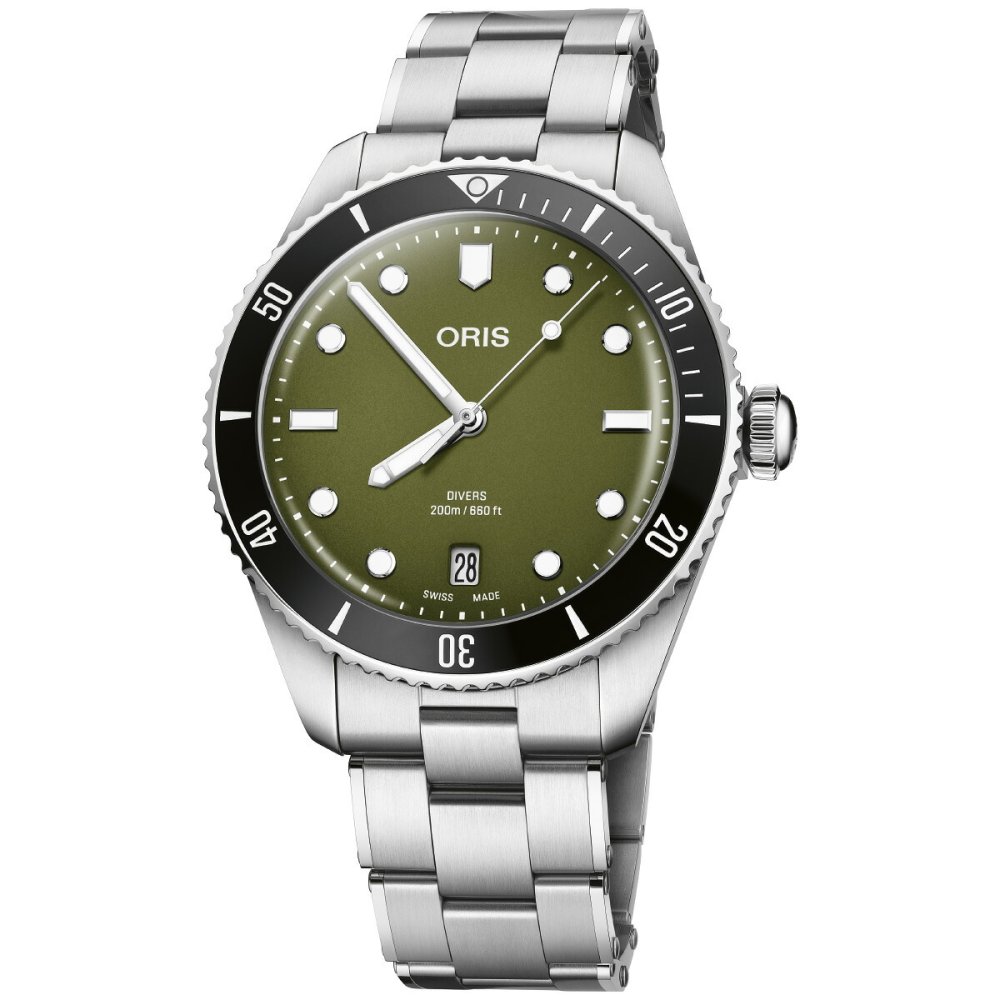 オリス ORIS ダイバーズ デイト DIVERS DATE 腕時計 メンズ 自動巻き ダイバーズウォッチ 01 733 7795 4057-Set【2026 新作】