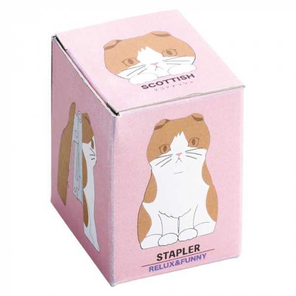 セトクラフト ステープラー スコティッシュ ホッチキス 猫雑貨 文房具 ステーショナリー インテリア 雑貨 デスク周り 可愛い ネコ グッズ ギフト プレゼント