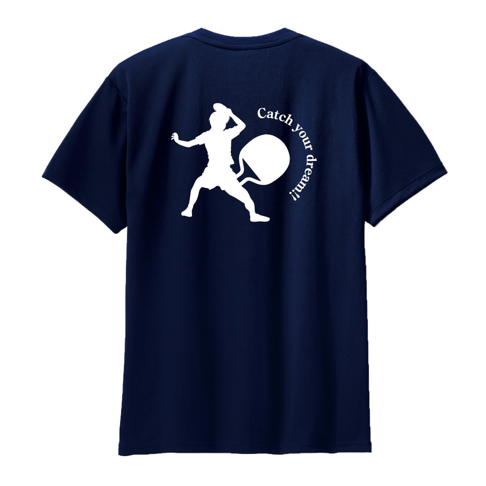 卓球 ドライ Tシャツ 吸汗 速乾 メッシュ オリジナル 名入れ無料 メンズ レディース (CYD) 入学・入部・サークル・クラブ  