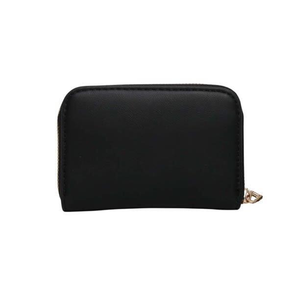 カルバンクライン CALVIN KLEIN 二つ折り財布 BOLD CK MEDIUM ZIP AROUND WALLET lv04f1154g-ub1 ブラック BLACK