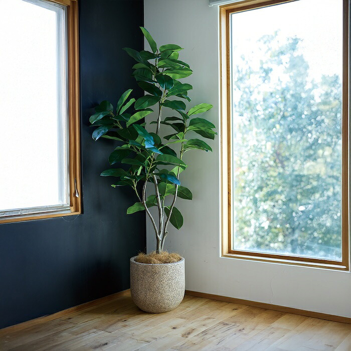 観葉植物 造花 フィカス ベンガレンシス BROWN 全高約135cm 大型 ゴムの木 フェイクグリーン 本物そっくり おしゃれ インテリア 人工観葉植物 アーティフィシャルグリーン オフィス 店舗 ホテル 開店祝い 室内 ベンガルゴム フェイク