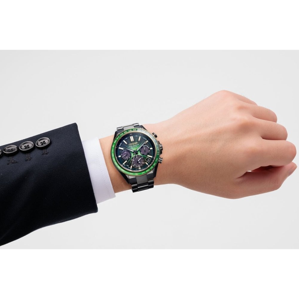 シチズン アテッサ CITIZEN ATTESA エコドライブ GPS衛星電波時計 Eco-Drive 50周年限定 腕時計 CC4084-83Z ダブルダイレクトフライト ACT Line【2026 新作】