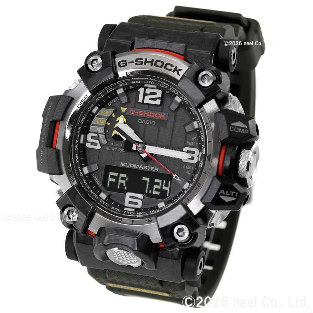 G-SHOCK カシオ Gショック マッドマスター CASIO 腕時計 メンズ MASTER OF G GWG-2000-1A3JF