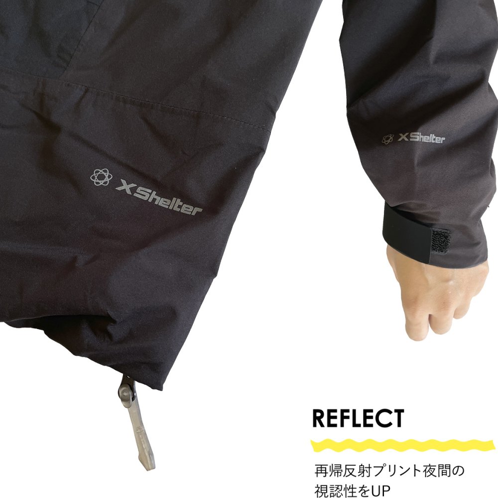 ワークマン エックスシェルター 断熱β プレミアム超透放湿防水防寒ジャケット ブラック （ XW604A ） workman ワークマン xシェルター ワークマン XShelter エックスシェルター Workman xshelter 防水 防寒 ジャケット 通勤 通学 アウトドア 屋外作業