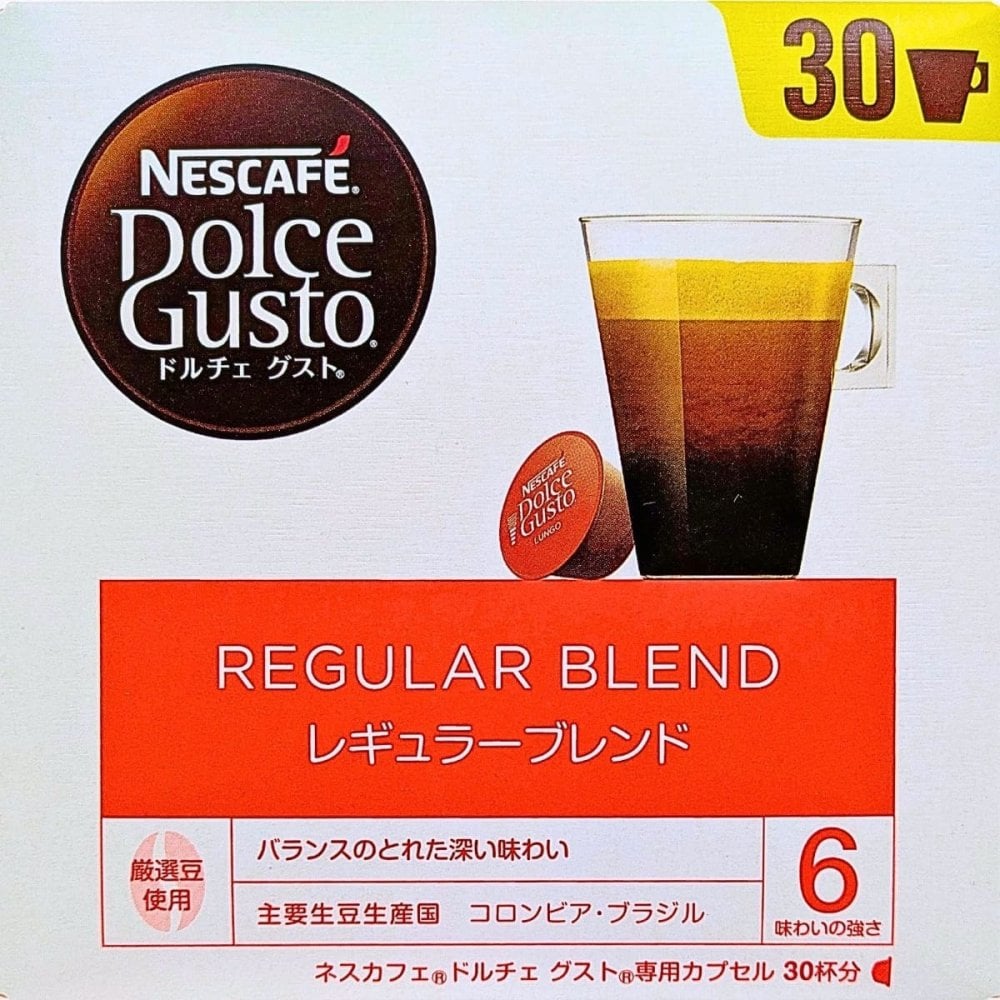 ネスカフェ ドルチェグスト レギュラー リッチ ブレンド 各30杯分 パッケージダメージがある場合がございます。※タイプが選べます。商品詳細を選択してください。