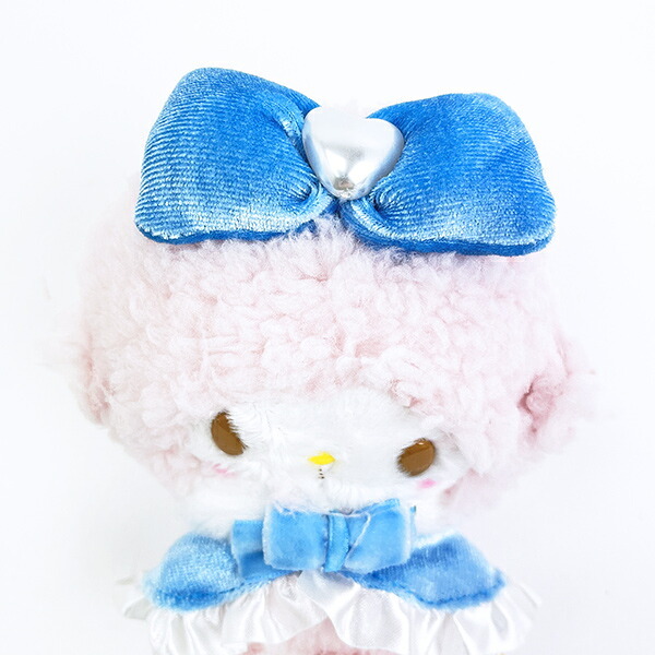 サンリオ マイスウィートピアノ リール付きマスコット ブルー ぬいぐるみ Sanrio