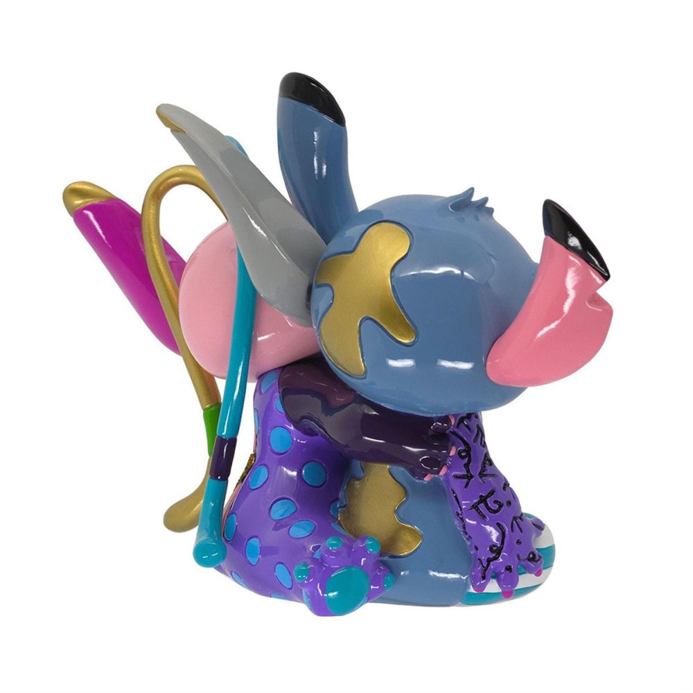 ロメロ ブリット Romero Britto ディズニー バイ ブリット Disney by Britto スティッチ＆エンジェル 20周年アニバーサリー 置物 フィギュア 人形 6020359 リロアンドスティッチ インテリア
