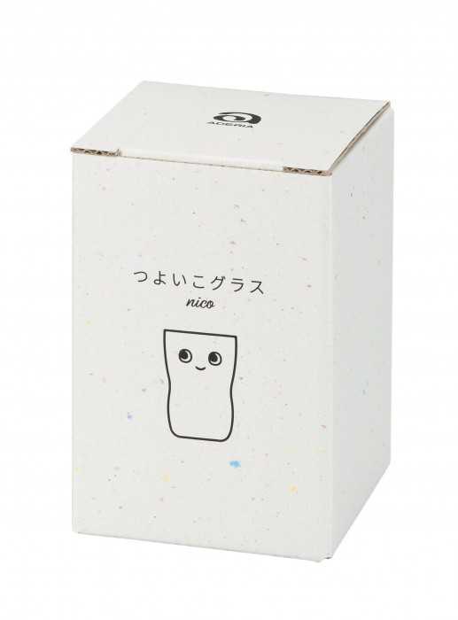アデリア つよいこグラス nico M 1830 子供用 コップ ガラス 食育 日本製 割れにくい 口部強化 強化ガラス こども用グラス おしゃれ かわいい ギフト プレゼント 入園祝い 入学祝い 誕生日