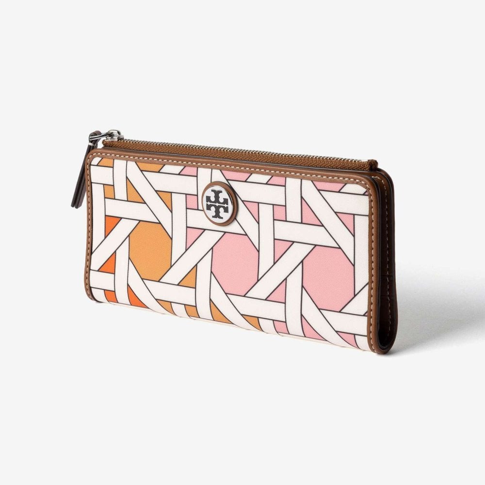 トリーバーチ TORY BURCH Basketweave Small Slim Envelope Wallet バスケットウィーブ スモール スリム エンベロープ ウォレット 175894 長財布 レディース 財布 小物