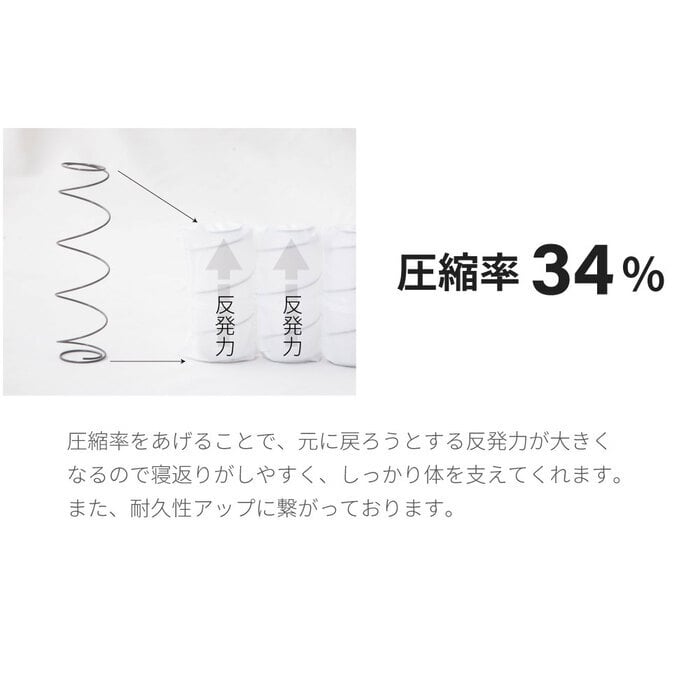 日本製 ポケットコイルマットレス セミダブル ダブル シングル シングルサイズ 夜香スタンダード 国産 ポケットコイル マットレス スプリングマットレス ポケットマットレス 3サイズから選べます 夜香スタンダード3 平行配列 ECO分解簡単構造 ウレタン