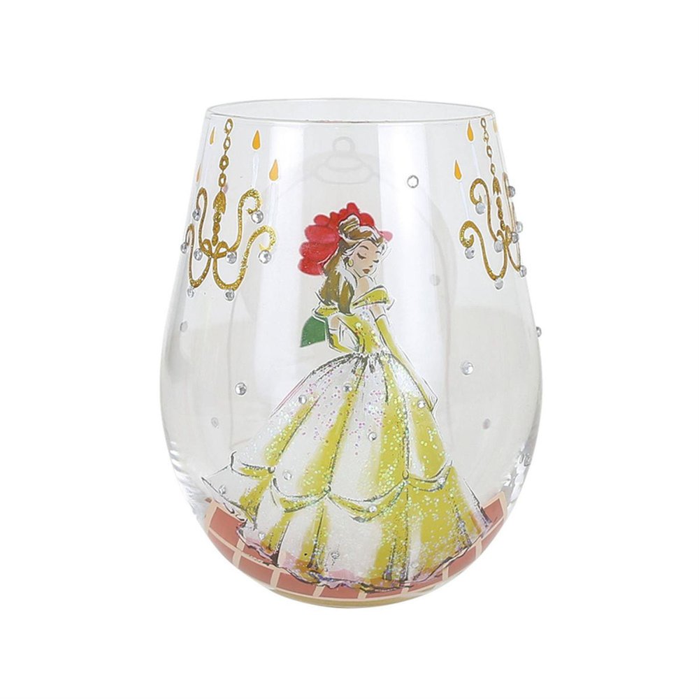 ディズニーロリータ Disney Lolita ロリータ LOLITA ステムレスグラス CHOOSE TO DREAM ベル 美女と野獣 グラス ワイングラス 食器 コップ 6017418 チューズ トゥ ドリーム インテリア