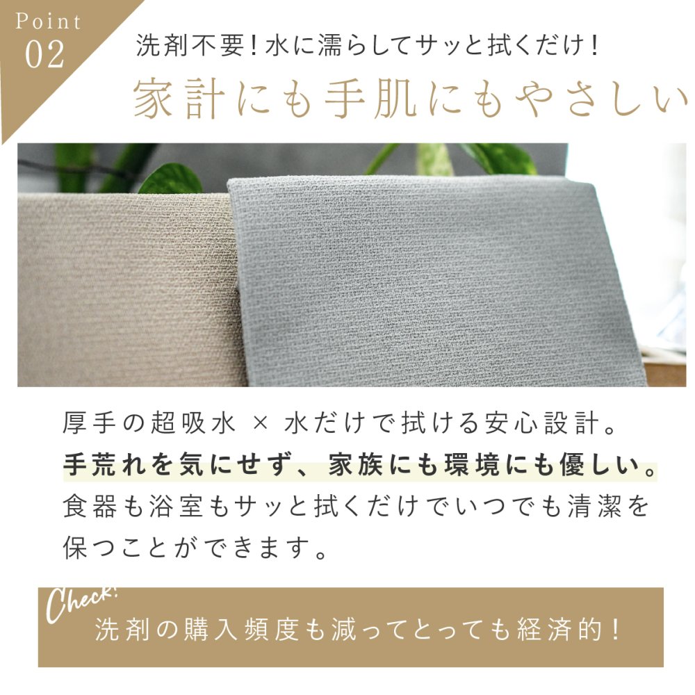 ふきん テイジン あっちこっちふきん 厚手 Lサイズ 33×50cm 1枚 2枚セット 3枚セット 大判 日本製 帝人 ミクロスター 吸水 速乾 洗剤不要 厚手クロス 吸水クロス キッチンクロス 食器拭き 台拭き 掃除クロス 水拭き 油汚れ 洗面台 浴室 窓ガラス 鏡 フローリング 家電 フロントガラス 洗い替え まとめ買い 新生活 プレゼント ギフト