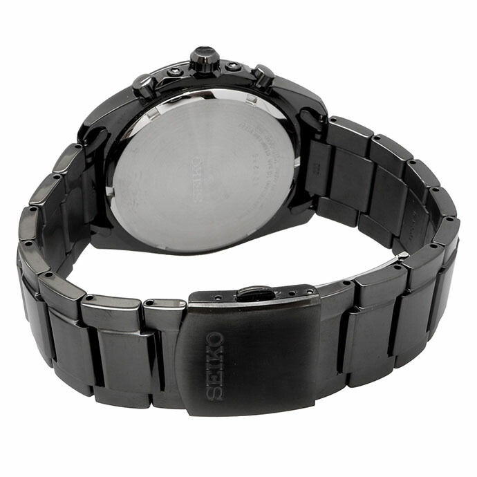 SEIKO 腕時計 セイコー 時計 ウォッチ ソーラー クロノグラフ 100M メンズ SSC217P1 [並行輸入品]