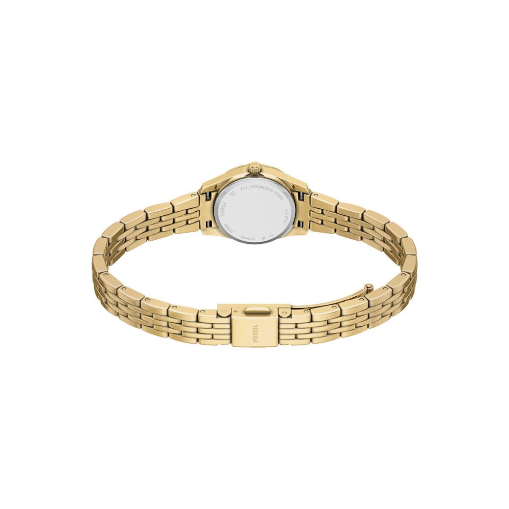 フォッシル FOSSIL 腕時計 レディース SCARLETTE MINI 三針 ゴールドトーン ステンレススチールウォッチ ES5474【2026 新作】