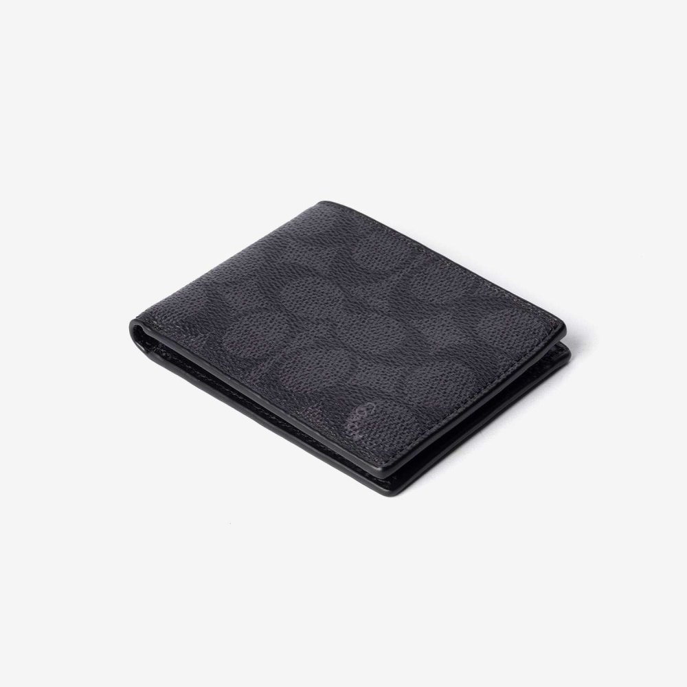 コーチ COACH WALLET ウォレット 923 シグネチャー 二つ折り財布 メンズ 財布