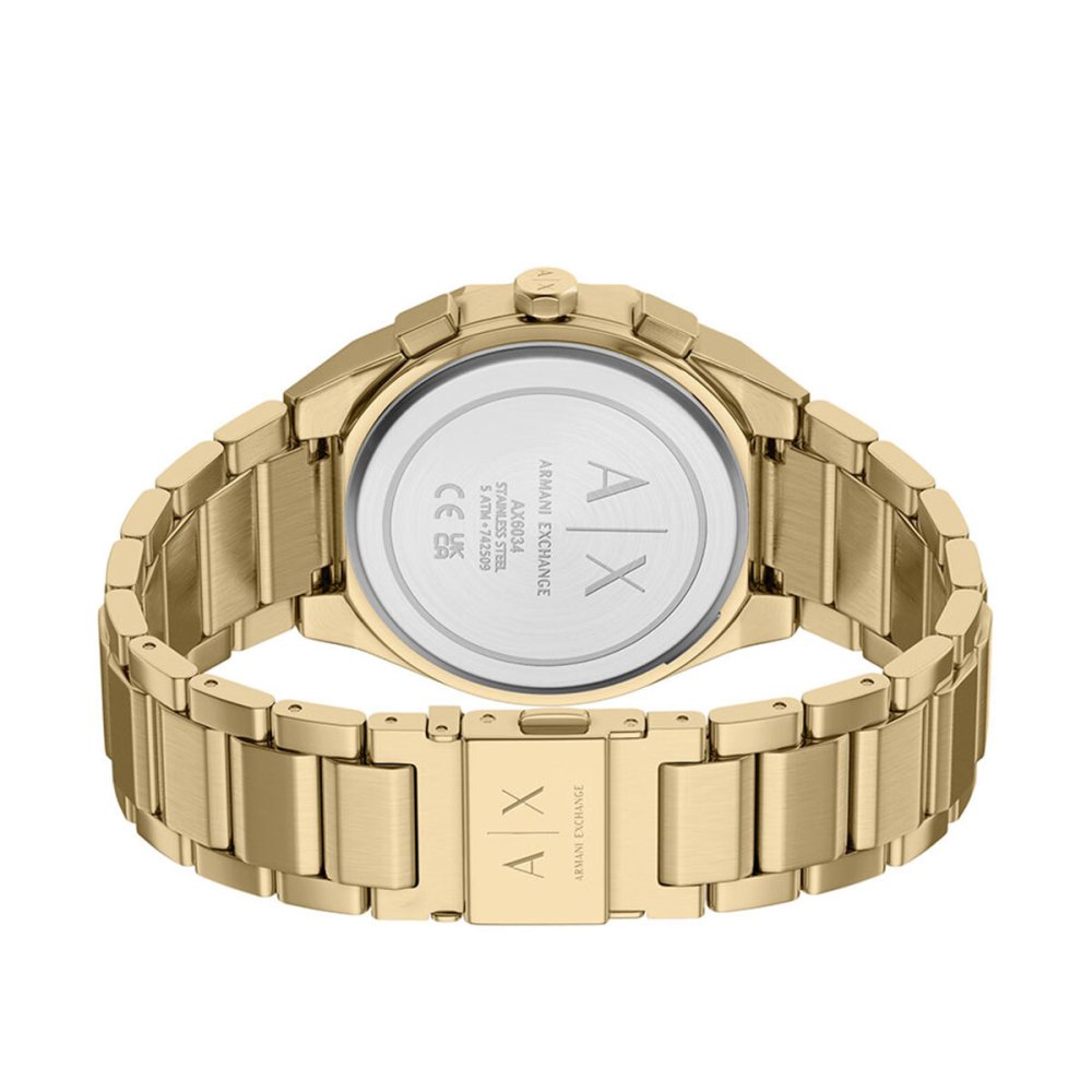 A|X アルマーニ エクスチェンジ ARMANI EXCHANGE 腕時計 レディース クロノグラフ SYNC ステンレス AX6034【2026 新作】