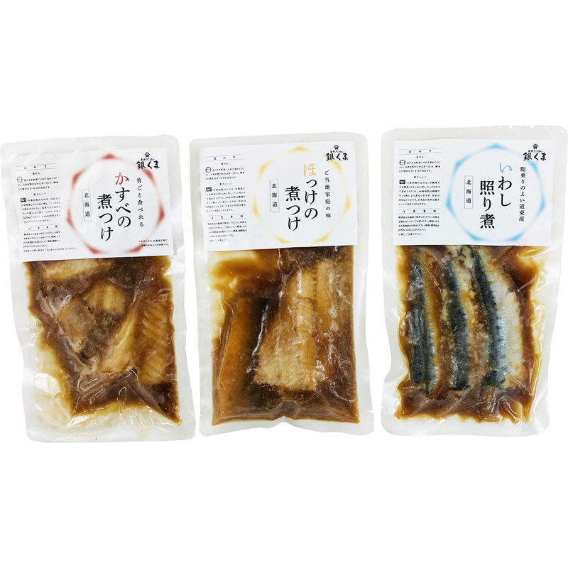 銀くま お手軽煮つけセット (430320) [お中元][お歳暮] ※送料無料(北海道・沖縄・離島への配送不可)