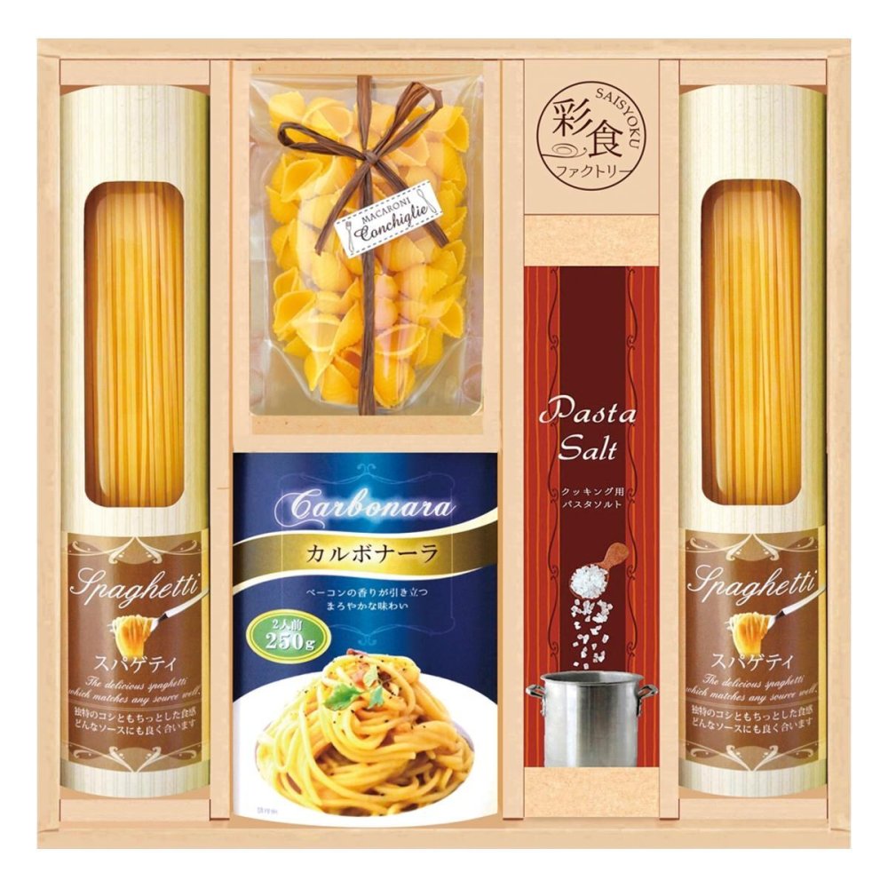 彩食ファクトリー 味わいソースで食べるパスタ ギフトセット 4種入 パスタセット パスタソース 詰め合わせ【北海道・沖縄県・離島 配送不可】