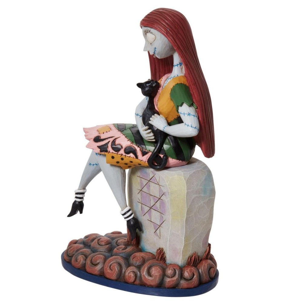 サリー 墓石に座って 19cm ナイトメア ビフォア クリスマス ハロウィン | ディズニー トラディションズ ジムショア グッズ フィギュア 人形 置物 彫刻 Jim Shore 正規輸入品