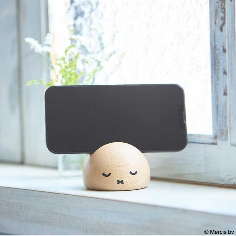 ミッフィー スマホスタンド TYPE II | 雑貨 小物 おとな 大人 おとな女子 プチギフト 木製雑貨 誕生日プレゼント 女性 インテリア かわいい ギフト 大人かわいい ママ友 キャラクター NICHIGAN ニチガン MZ24